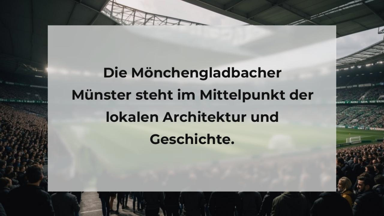 Die Mönchengladbacher Münster steht im Mittelpunkt der lokalen Architektur und Geschichte.