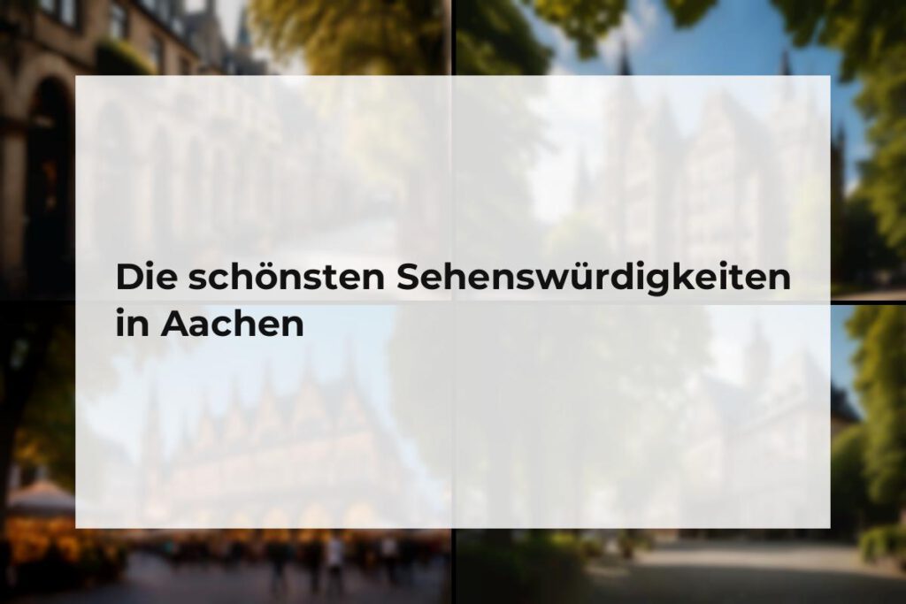 Sehenswürdigkeiten Aachen