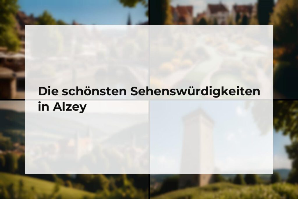 Sehenswürdigkeiten Alzey