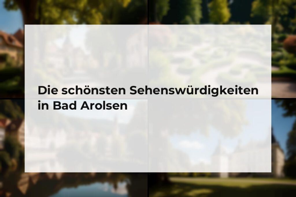 Sehenswürdigkeiten Bad Arolsen