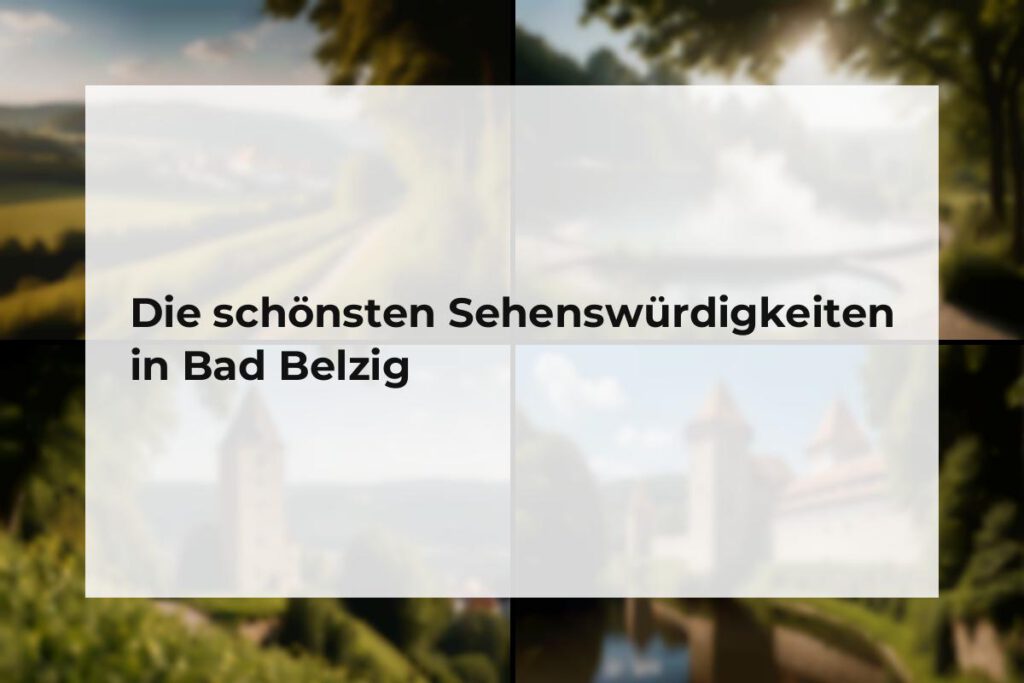 Sehenswürdigkeiten Bad Belzig