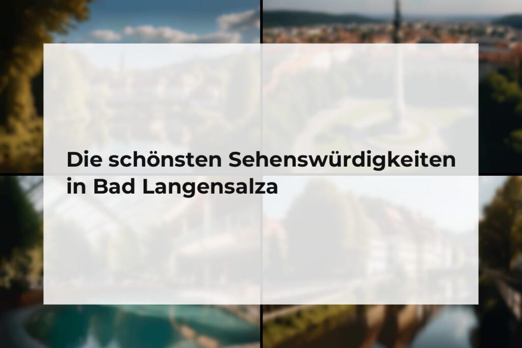 Sehenswürdigkeiten Bad Langensalza