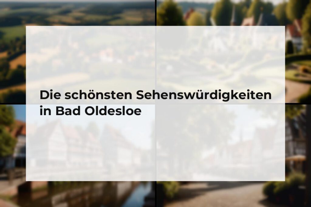 Sehenswürdigkeiten Bad Oldesloe