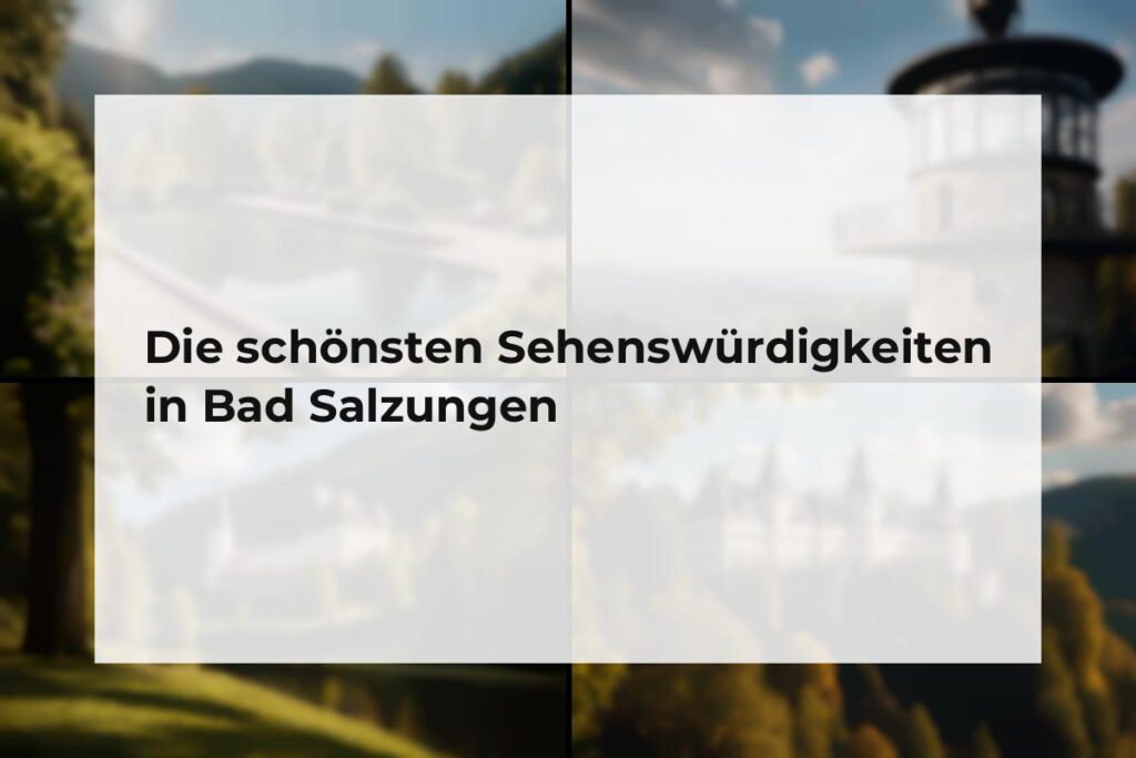 Sehenswürdigkeiten Bad Salzungen