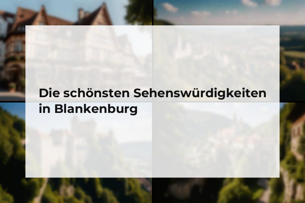 Sehenswürdigkeiten Blankenburg