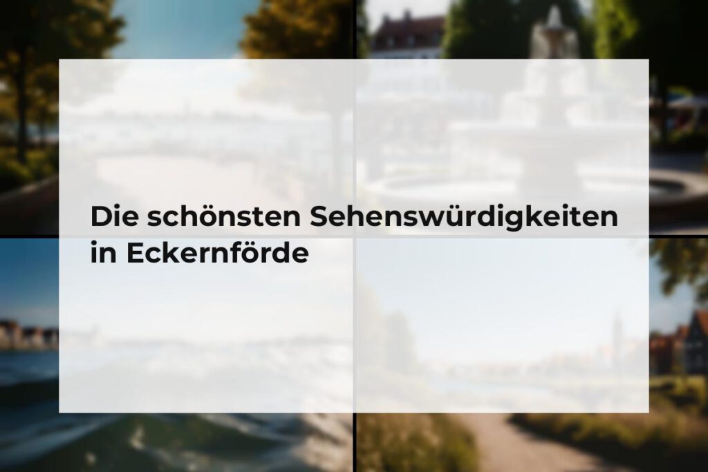 Sehenswürdigkeiten Eckernförde