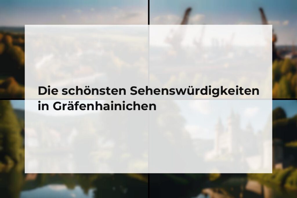 Sehenswürdigkeiten Gräfenhainichen