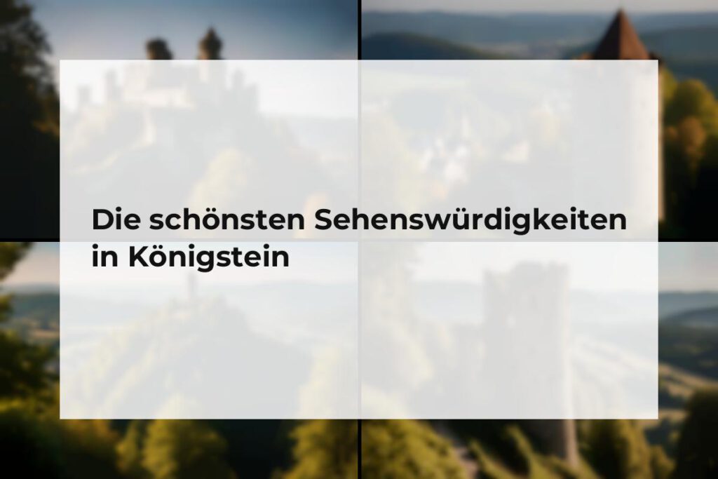 Sehenswürdigkeiten Königstein