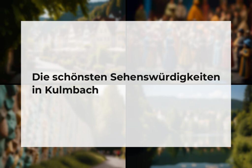 Sehenswürdigkeiten Kulmbach