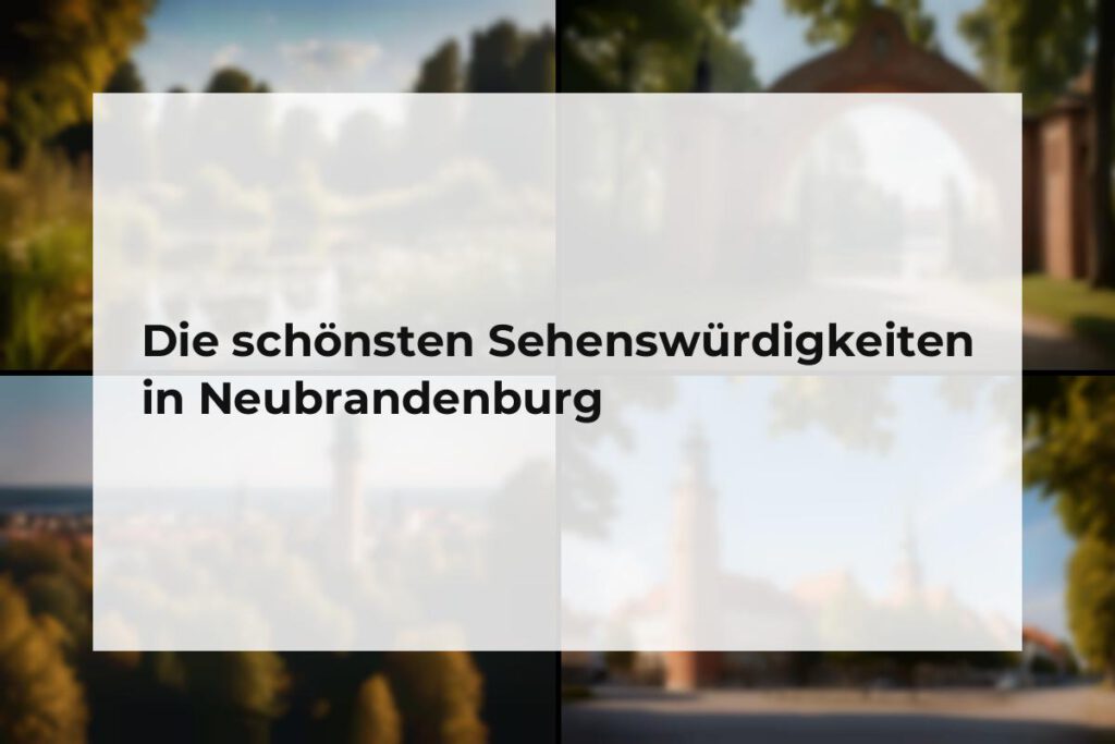 Sehenswürdigkeiten Neubrandenburg