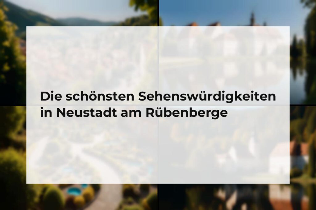 Sehenswürdigkeiten Neustadt am Rübenberge