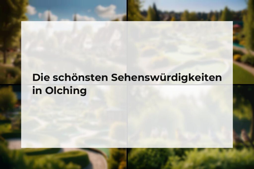 Sehenswürdigkeiten Olching