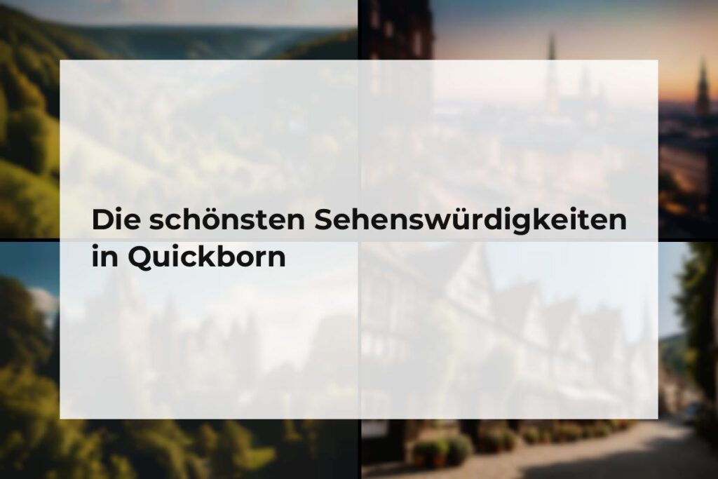 Sehenswürdigkeiten Quickborn