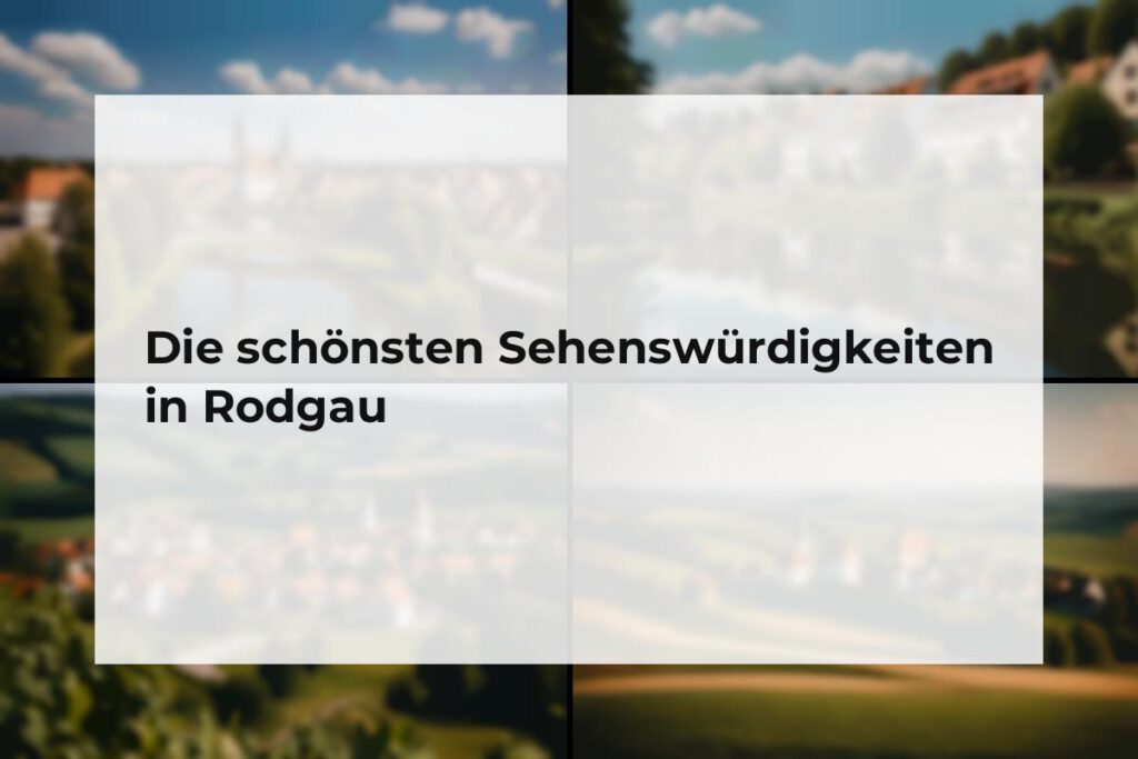 Sehenswürdigkeiten Rodgau