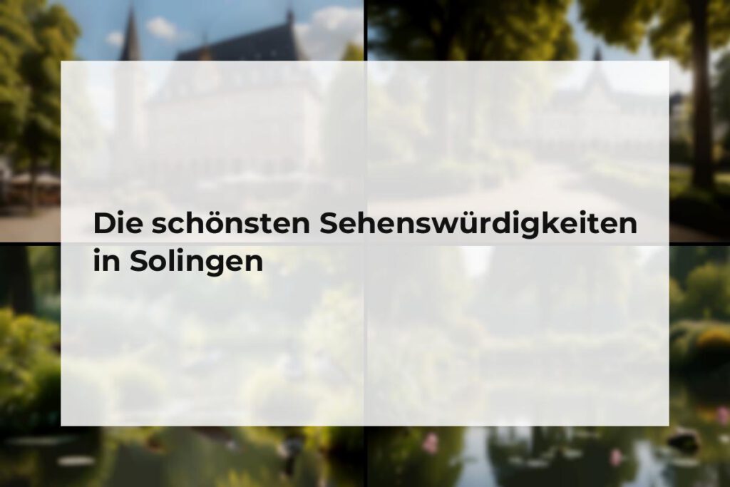 Sehenswürdigkeiten Solingen