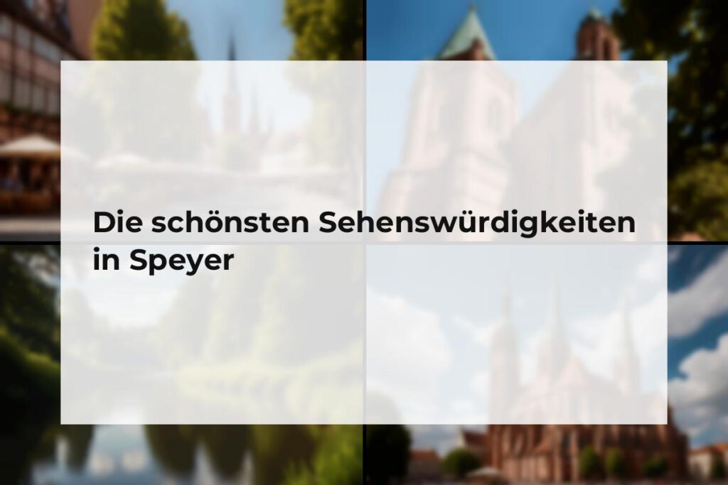 Sehenswürdigkeiten Speyer