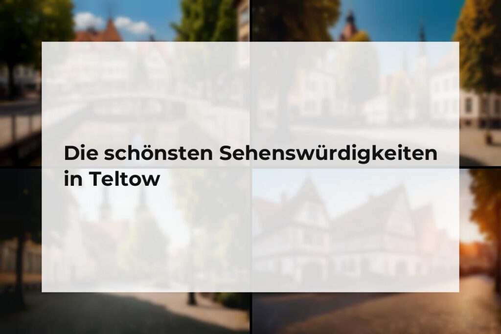 Sehenswürdigkeiten Teltow