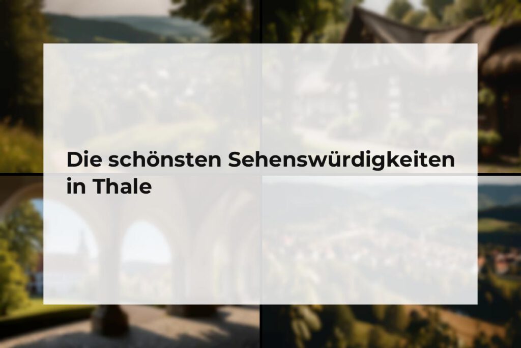 Sehenswürdigkeiten Thale