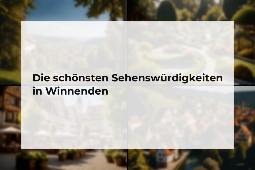 Sehenswürdigkeiten Winnenden