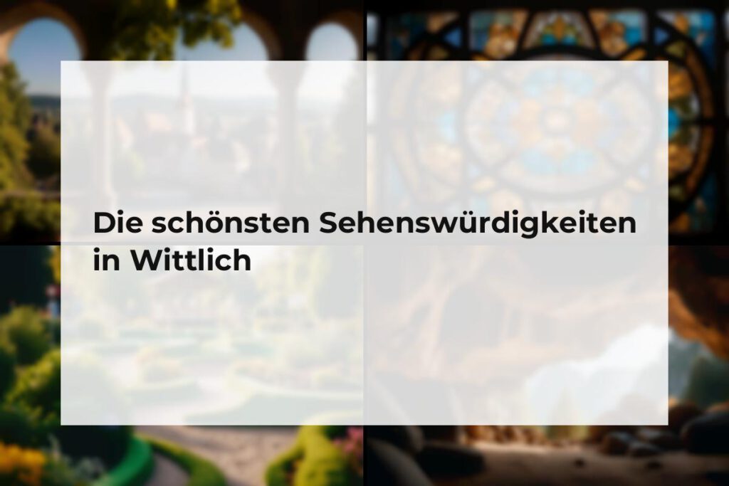 Sehenswürdigkeiten Wittlich