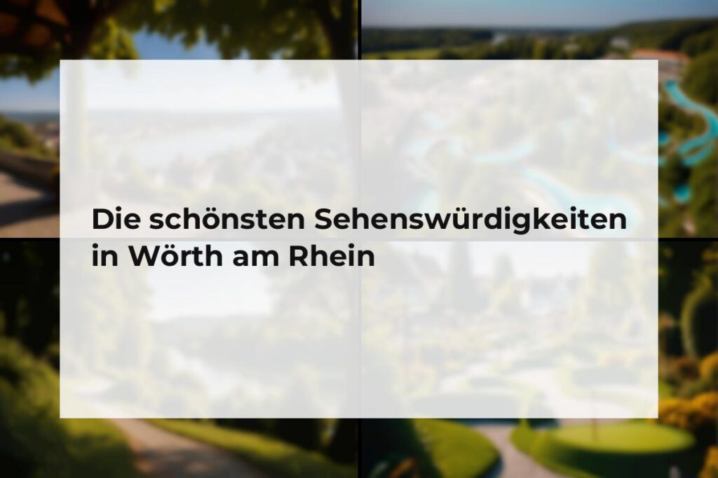 Sehenswürdigkeiten Wörth am Rhein