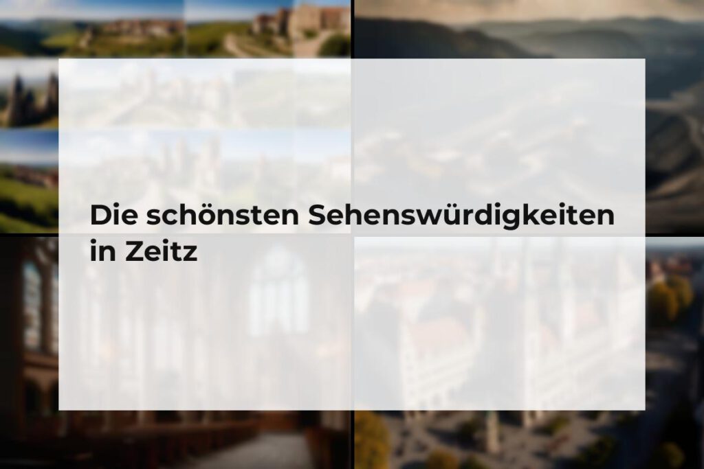 Sehenswürdigkeiten Zeitz