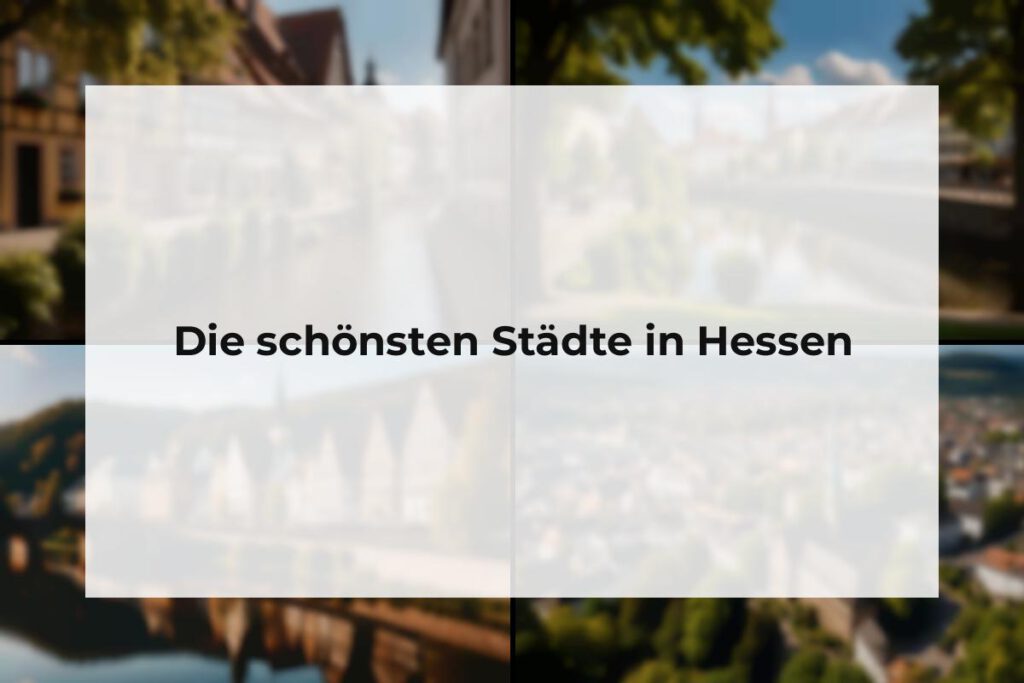 Schönste Städte Hessen