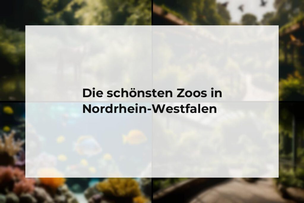 Zoos Nordrhein-Westfalen