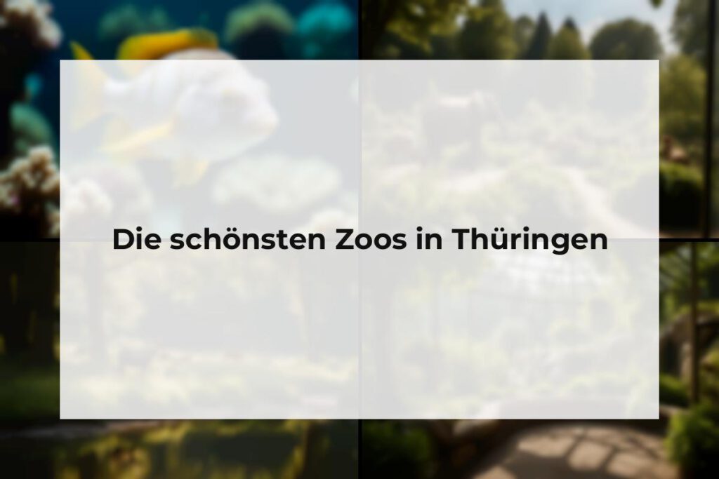 Zoos Thüringen