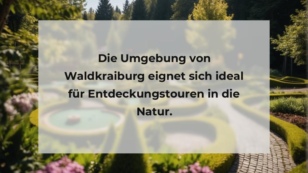 Die Umgebung von Waldkraiburg eignet sich ideal für Entdeckungstouren in die Natur.