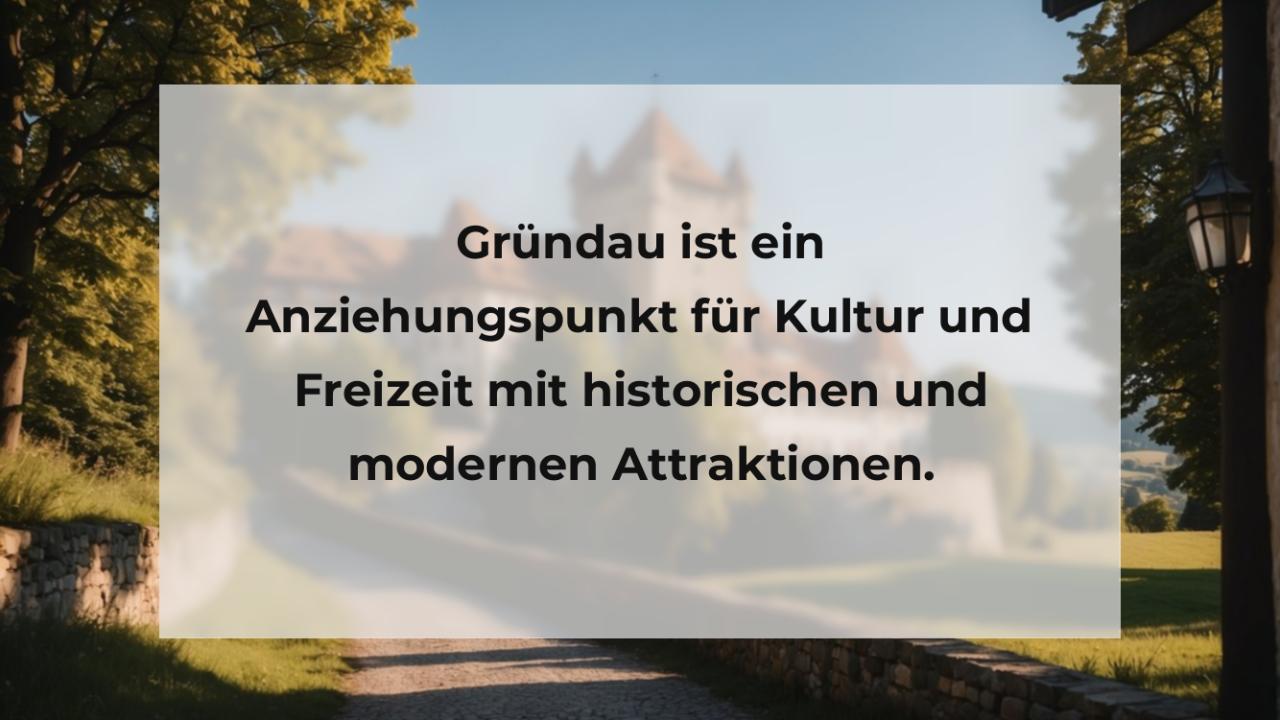 Gründau ist ein Anziehungspunkt für Kultur und Freizeit mit historischen und modernen Attraktionen.