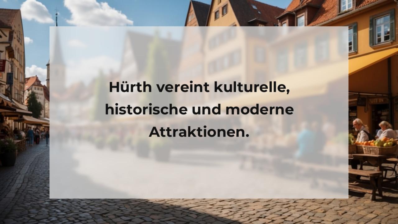 Hürth vereint kulturelle, historische und moderne Attraktionen.
