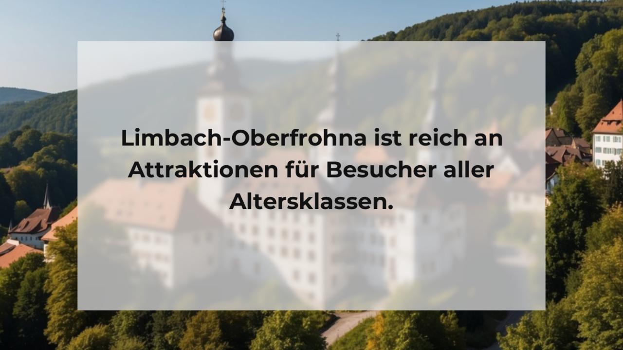 Limbach-Oberfrohna ist reich an Attraktionen für Besucher aller Altersklassen.