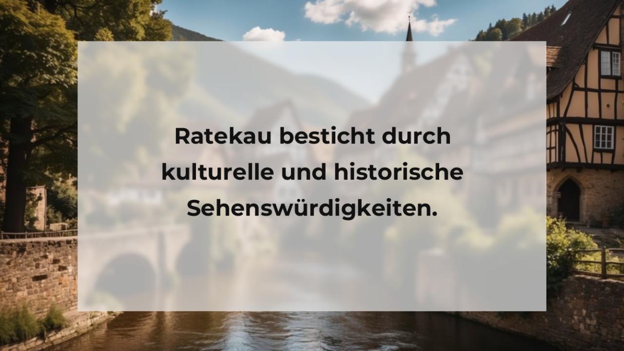 Ratekau besticht durch kulturelle und historische Sehenswürdigkeiten.