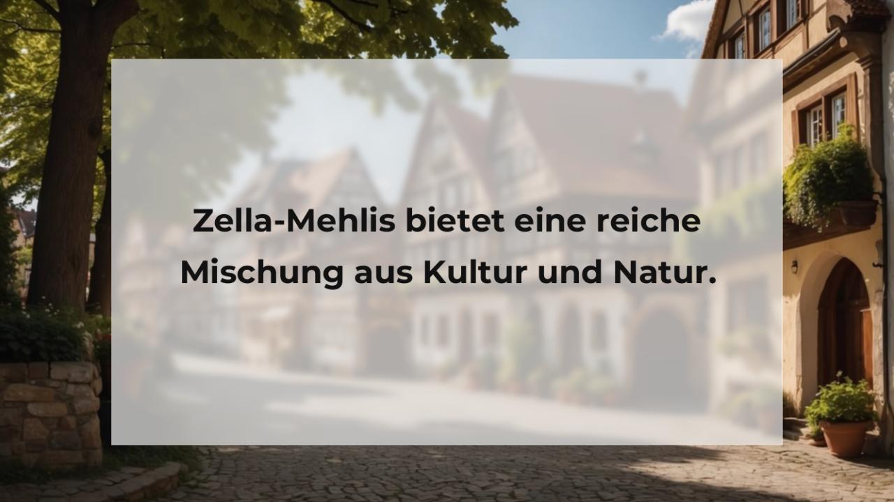 Zella-Mehlis bietet eine reiche Mischung aus Kultur und Natur.